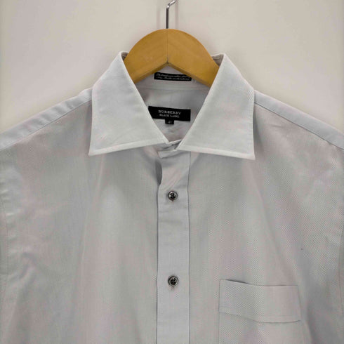 バーバリーブラックレーベル BURBERRY BLACK LABEL フロントポケット長袖ワイシャツ メンズ 41