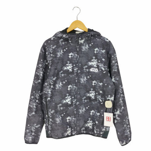 アディダス adidas neo 総柄 ジップアップジャケット マウンテンパーカー メンズ import:L