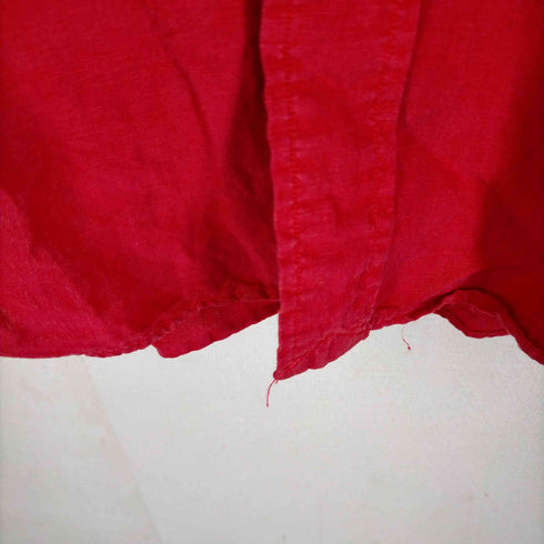 ラルフローレン RALPH LAUREN 90S CLASSIC FIT シルク混 ポニー刺しゅうリネンシャツ メンズ JPN:L