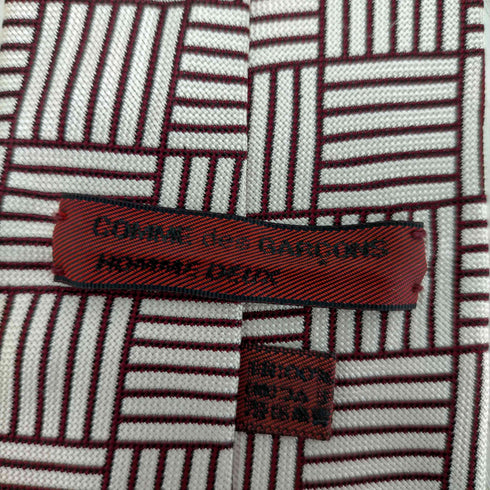 コムデギャルソンオムドゥ COMME des GARCONS HOMME DEUX 三崩し ネクタイ メンズ