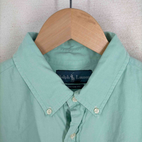 ラルフローレン RALPH LAUREN 90S ポニー刺しゅうボタンダウン半袖シャツ メンズ JPN:L