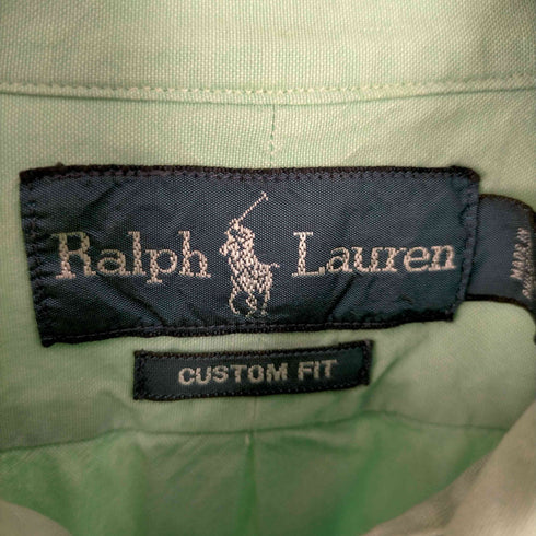 ラルフローレン RALPH LAUREN 90S ポニー刺しゅうボタンダウン半袖シャツ メンズ JPN:L