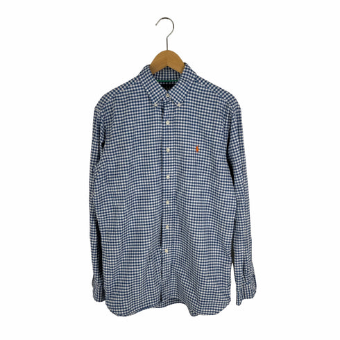ラルフローレン RALPH LAUREN 90S CLASSIC FIT ポニー刺しゅうボタンダウン ギンガムチェックシャツ メンズ JPN:M