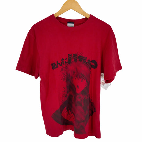 コスパ COSPA アニメプリント半袖Tシャツ メンズ JPN:L