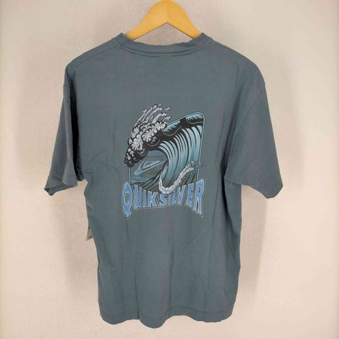 クイックシルバー Quiksilver 80~90S 両面プリントクルーネック半袖Tシャツ メンズ