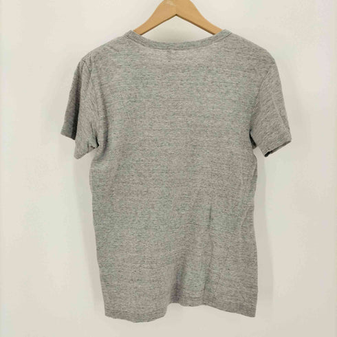 ファクトタム FACTOTUM Two Years Two Months 霜降り プリント クルーネック Tシャツ メンズ 46