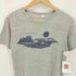 ファクトタム FACTOTUM Two Years Two Months 霜降り プリント クルーネック Tシャツ メンズ 46