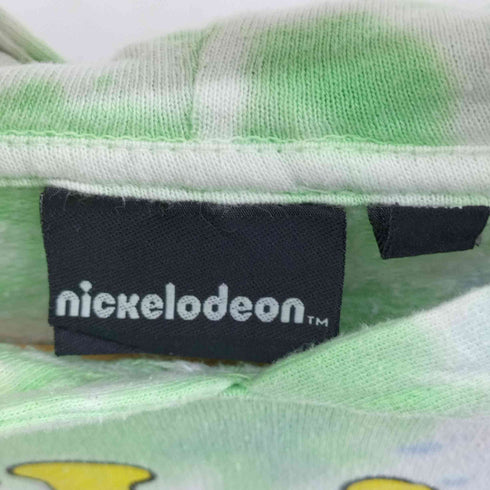 NICKELODEIN キャラクタープリント タイダイ プルオーバーパーカー メンズ JPN:M