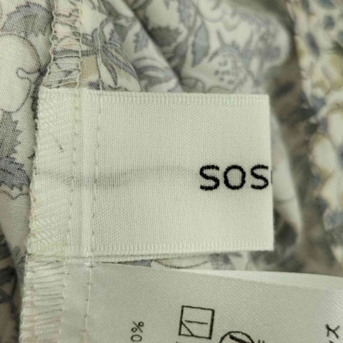 ソソット sosotto 花柄 L/S ブラウス レディース JPN:1