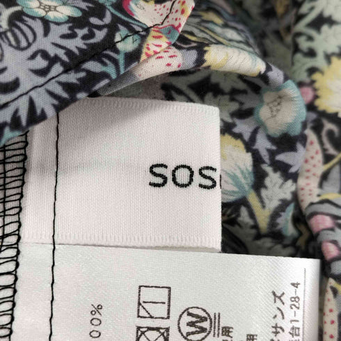 ソソット sosotto 花柄 L/S ブラウス レディース JPN:1