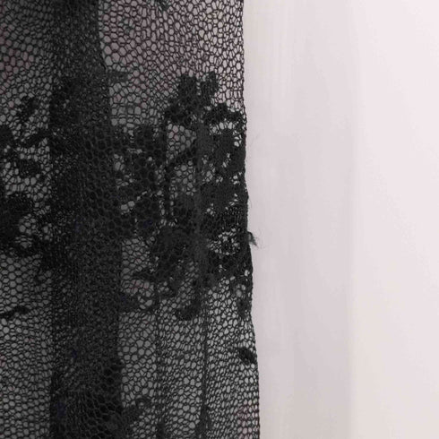 アナスイ ANNA SUI 花柄 シアー レース ティアード カーディガン Y2K グランジ レディース import:S