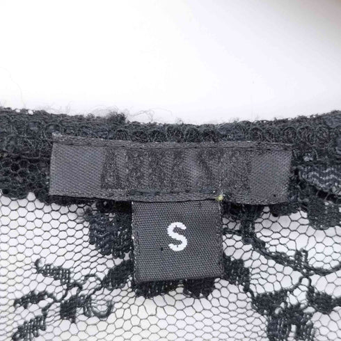 アナスイ ANNA SUI 花柄 シアー レース ティアード カーディガン Y2K グランジ レディース import:S