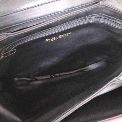 Les Sacs Fabienne フランス製 バイカラー レザー 2WAY ショルダーバッグ ハンドバッグ レディース