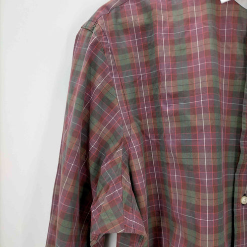 ポロバイラルフローレン Polo by RALPH LAUREN L/S REGENT CUSTOM FIT ポニー無しウィングカラーチェックシャツ メンズ JPN:XL