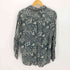 ロイスクレヨン Lois CRAYON シルク 100% オープンカラー 総柄 L/S シャツ ブラウス レディース JPN:M