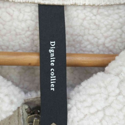 ディニテコリエ Dignite Collier エコムートンボアコート レディース FREE