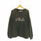 フィラ FILA USA製 ロゴ刺繍 クルーネックスウェット メンズ import:XL