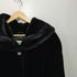 VERDE PIU MADE IN ITALY モダクリル フェイクファージャケット レディース S