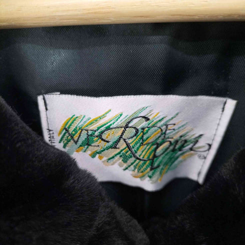 VERDE PIU MADE IN ITALY モダクリル フェイクファージャケット レディース S
