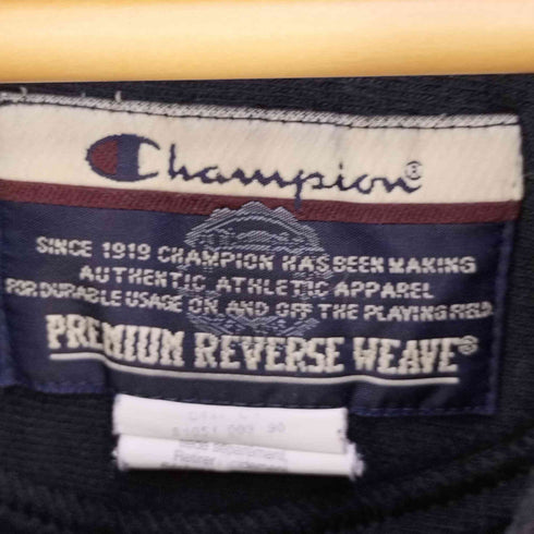 チャンピオン Champion 00s PREMIUM REVERSE WEAVE プレミアムリバースウィーブ 刺繍 プルオーバーパーカー メンズ import:XL