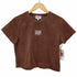 マリテフランソワジルボー MARITHE FRANCOIS GIRBAUD タオル生地クルーネック半袖Tシャツ レディース M