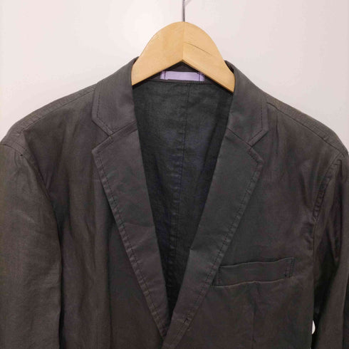 ポールスミスロンドン Paul Smith LONDON 2Bリネンテーラードジャケット メンズ import:L