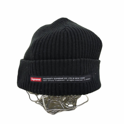 シュプリーム Supreme Property Label Beanie メンズ
