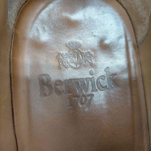 バーウィック Berwick 5224BCLEBK レザーソール ストレートチップ メンズ 42 1/2