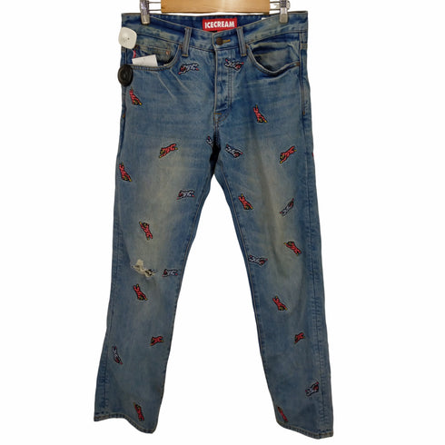 アイスクリーム ICE CREAM ALL CAPS DENIM メンズ 32