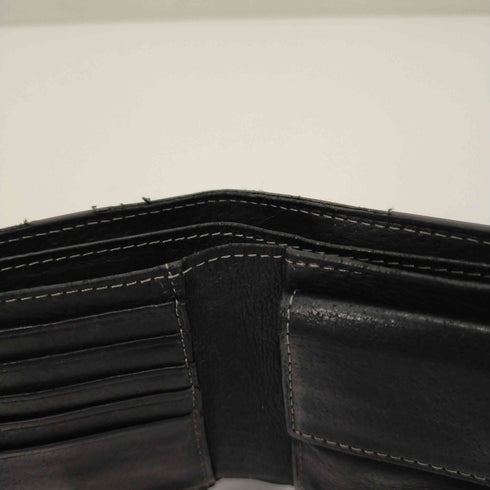 カルバンクライン CALVIN KLEIN メタルフレーム 中ベラ付2つ折りレザーウォレット メンズ