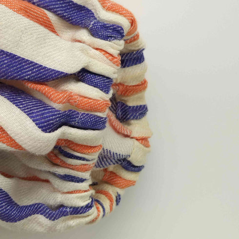 マイラン MYLAN Striped Linen Volume Sleeve ブラウス レディース FREE