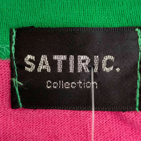 SATIRIC collection 00s Y2K ラグラン イーグルプリント ネックスタッズカットソー レディース JPN:M