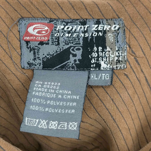 POINT ZERO ラインデザインシャツ メンズ JPN:XL