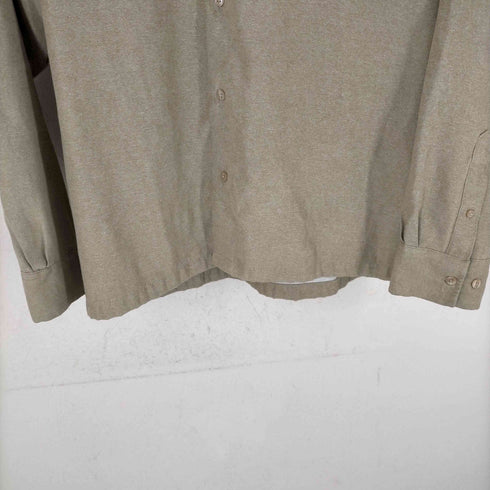 クラフトアンドバロー Croft&Barrow ボックスシルエット長袖シャツ メンズ JPN:XL