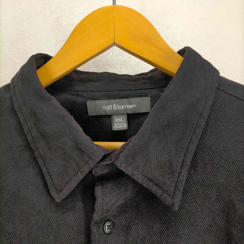 クラフトアンドバロー Croft&Barrow ボックスシルエットシャツ メンズ JPN:XXL