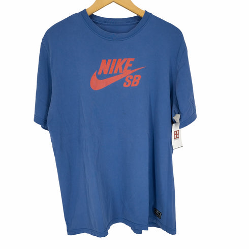 ナイキスケートボーディング NIKE SB フロントロゴプリントクルーネックTシャツ メンズ