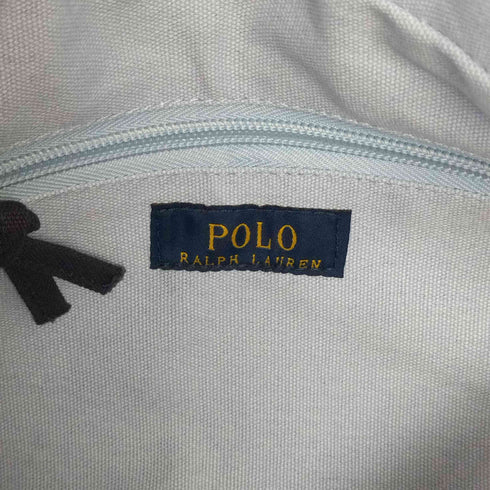 ポロラルフローレン POLO RALPH LAUREN ビッグポニー刺繍 コットンキャンバス トートバッグ メンズ