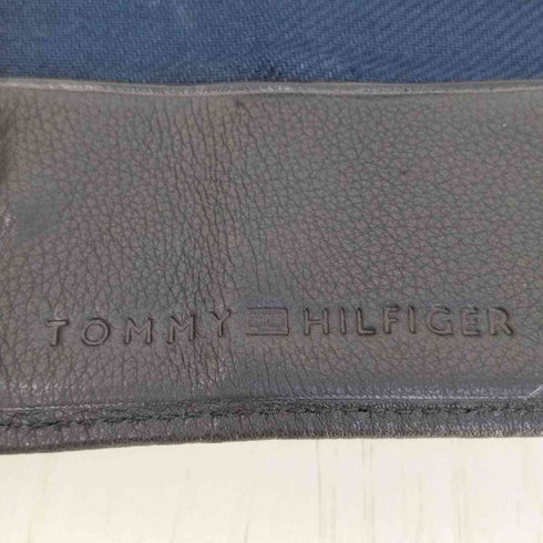 トミーヒルフィガー TOMMY HILFIGER ロゴプレート シボ革 レザー 6連キーケース メンズ