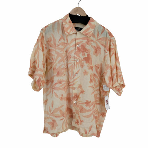 ジムトンプソン JIM THOMPSON リネン オープンカラーシャツ メンズ import:L