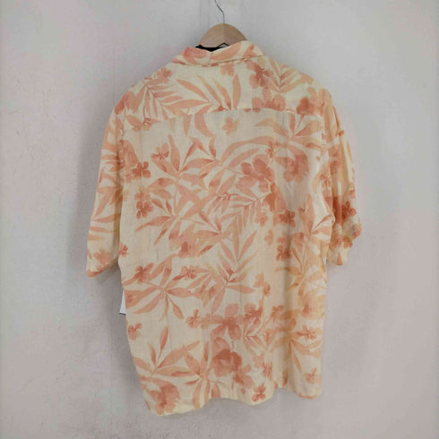ジムトンプソン JIM THOMPSON リネン オープンカラーシャツ メンズ import:L