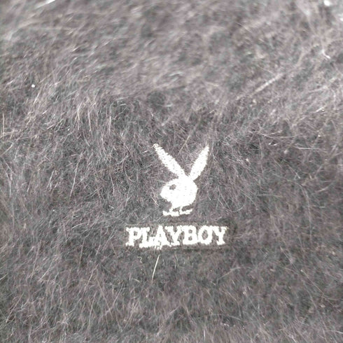 プレイボーイ PLAY BOY ファーバケットハット レディース