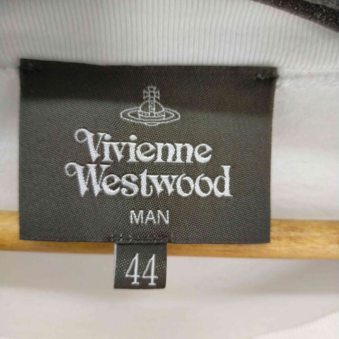 ヴィヴィアンウエストウッドマン Vivienne Westwood MAN フロントオーブロゴカットソー メンズ FR:44