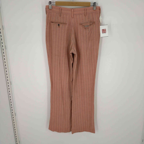 70S ストライプフレアパンツ TALONZIP メンズ