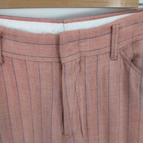 70S ストライプフレアパンツ TALONZIP メンズ