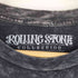 ローリングストーンズ Rolling Stones フロントプリント タイダイ柄 クルーネックTシャツ バンドTシャツ メンズ