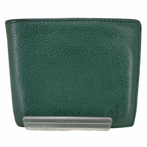 イルビゾンテ IL BISONTE GENUINE LEATHER ニつ折り財布 メンズ