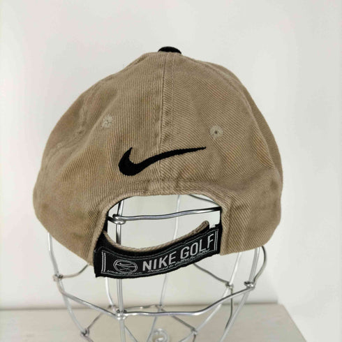 ナイキゴルフ NIKE GOLF USA製 ロゴ刺繍 バイカラーコーデュロイキャップ メンズ ONE SIZE