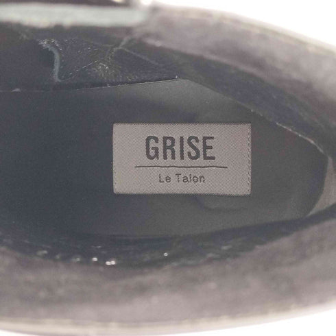 ルタロン GRISE Le Talon サイドジップヒールブーツ レディース JPN:L