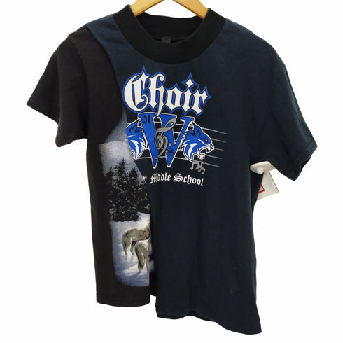 SREU 再構築クルーネック半袖Tシャツ レディース