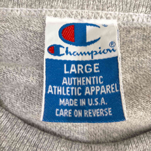 チャンピオン Champion MADE IN USA スクリプトロゴ Tシャツ メンズ import:L
